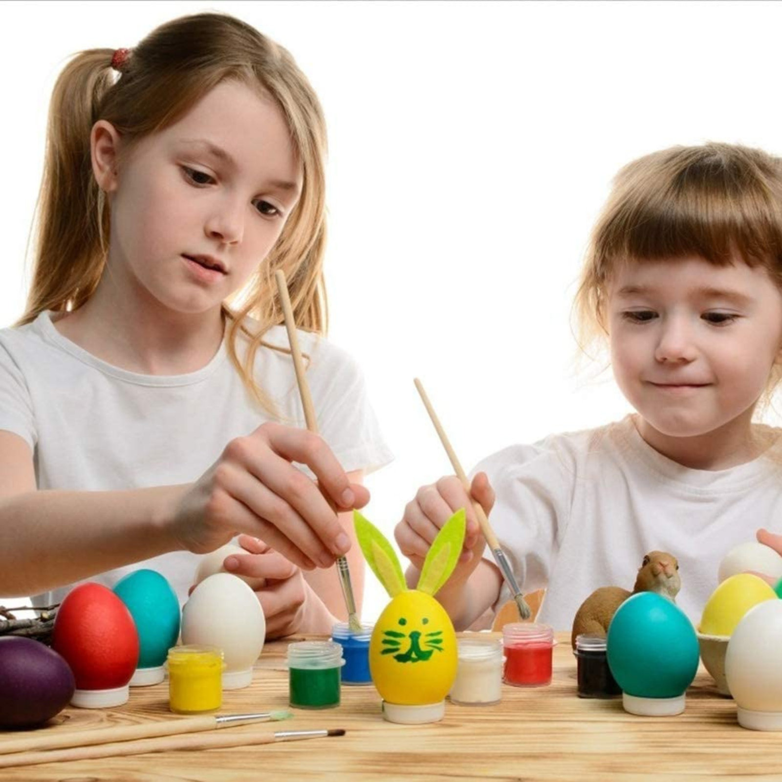 Wooden Easter Egg Holiday Accent