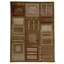 Hand Knotted Area Rug in Brown