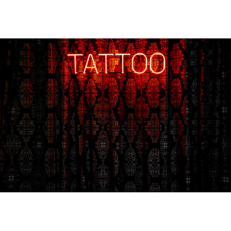 Tattoo - Wrapped Canvas Print, 30cm H x 46cm W x 3.8cm D