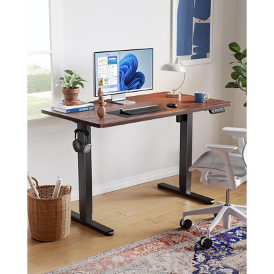 Bureau électrique à hauteur réglable