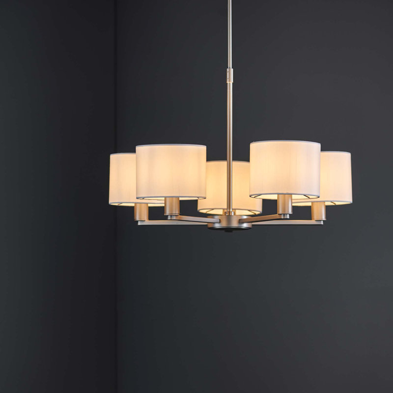 Katrina 5 - Light Shaded Chandelier