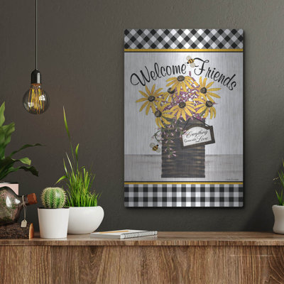 " Welcome Friends " by Linda Spivey