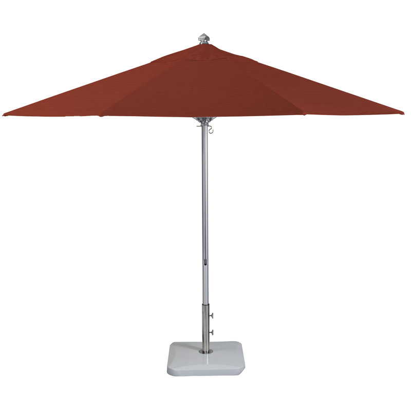 Parasol de marché 11 po Digiacomo, Toile toile terre cuite Sunbrella®
