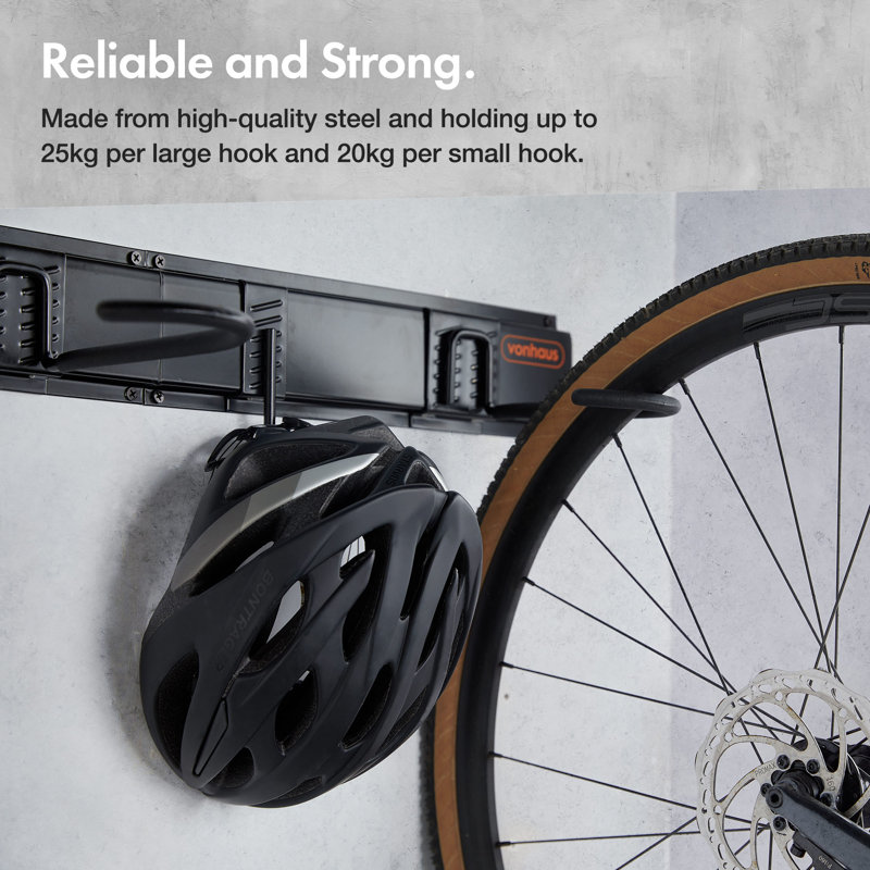 Steel Wall Mounted Bike Rack