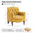 Orme 32" W Tufted Genuine Leather Armchair-122503355