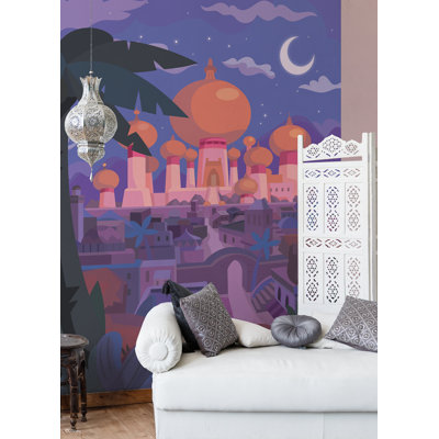 Disney Princess Jasmine Castle Peel and Stick Mural