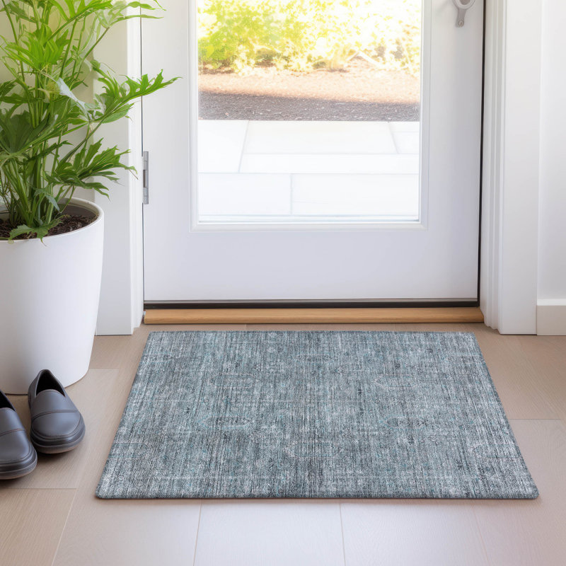 Lummus Southwestern Indoor / Outdoor Rug, Rectangle 1'8" x 2'6"
