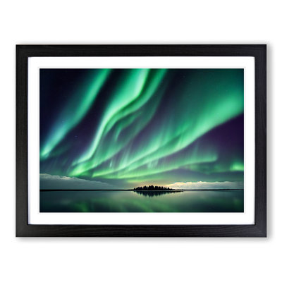 Special Aurora Borealis - Framed Print