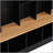 Wide Design Hall Tree with Storage Bench, Minimalist Shoe Cabinet with Cube Storage & Shelves, Multifunctional Coat Rack with 8 Hooks-1099184938
