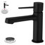 Robinet de salle de bains monotrou avec ensemble de drainage-87349300