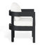 Outdoor Dining Armchair with Cushions