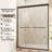50-54" W x 72" H Double Sliding Shower Door with 1/4" 6mm Tempered Glass, Matte Black-119282911-129224095