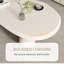 Table basse Minimalist Spherical Base - Table d'appoint Mid-Century-1266114735-1223530032