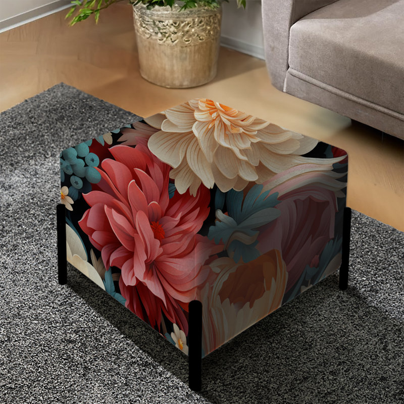 Motif de pivoines botaniques Fantasy Foliage