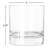 Heavy Base Libbey Rocks Glasses, 8-ounce
