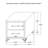 2 Drawers Modern Nightstand Bedside Table