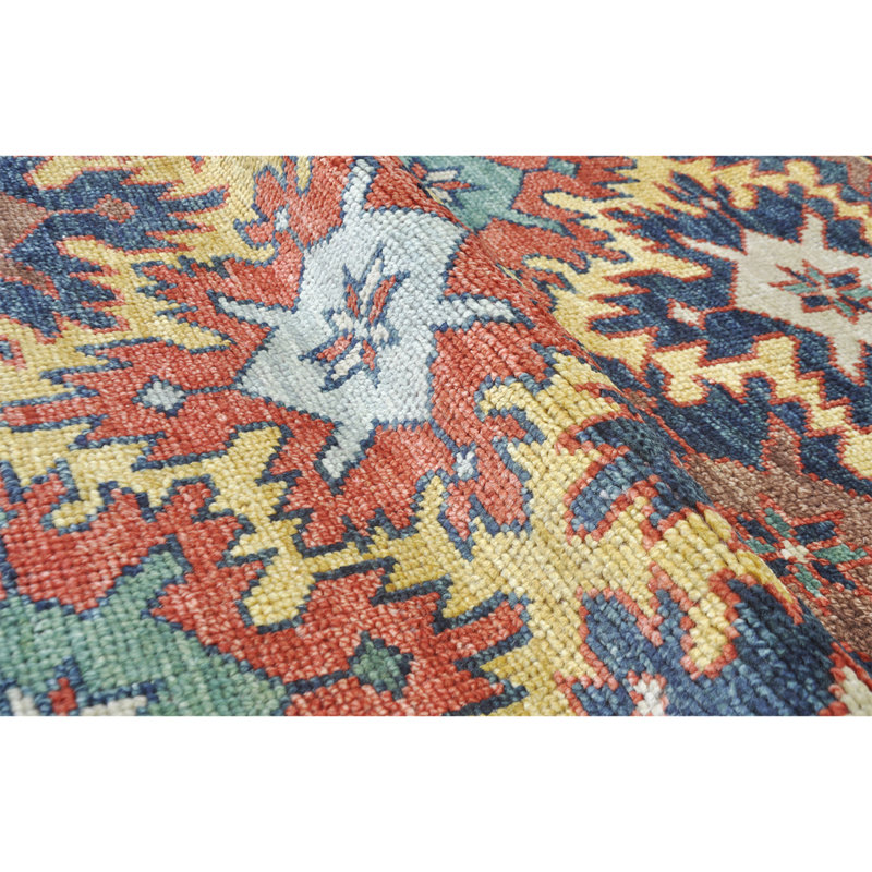 Wool Oriental Area Rug, Rectangle 6' x 9'