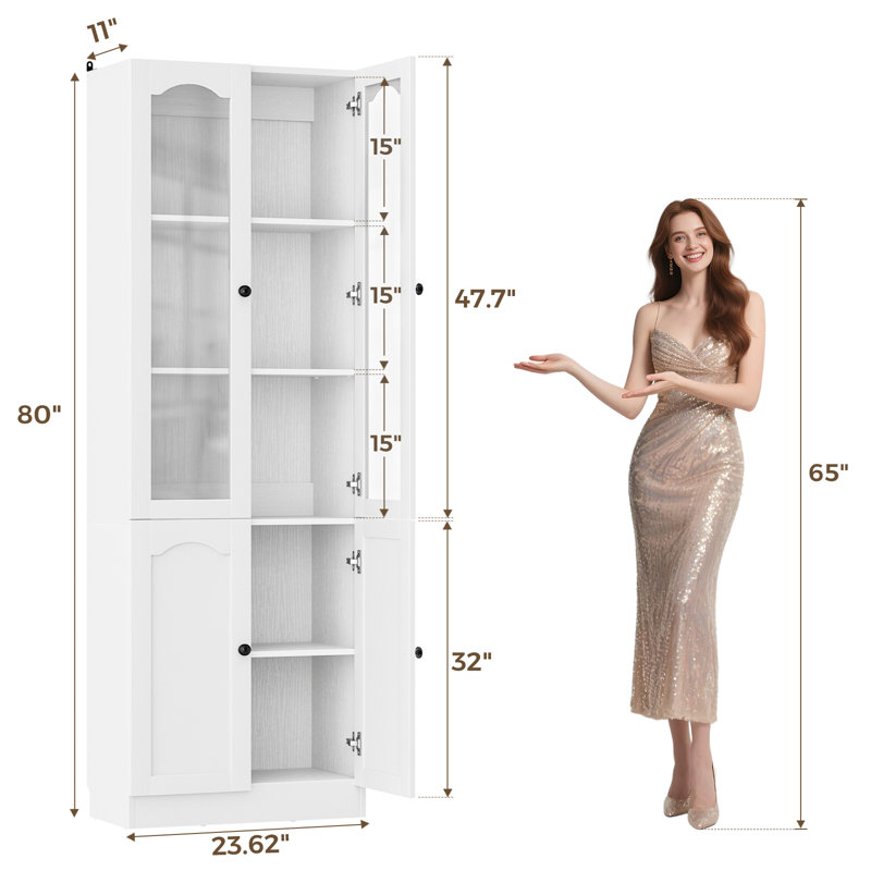 Garde-robe avec porte en verre