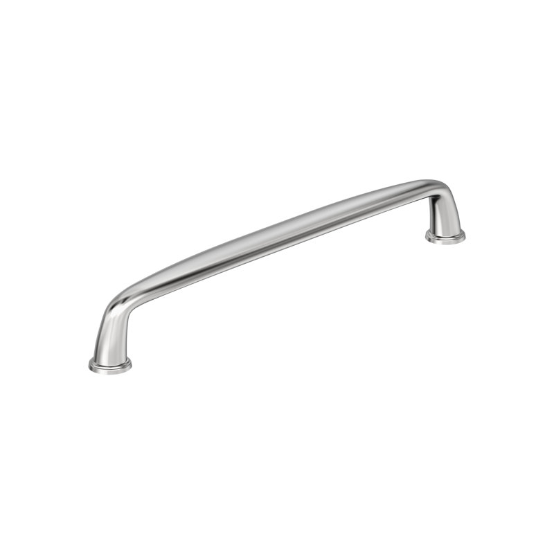 Poignée barre Kane, Chrome poli, 7 9/16"