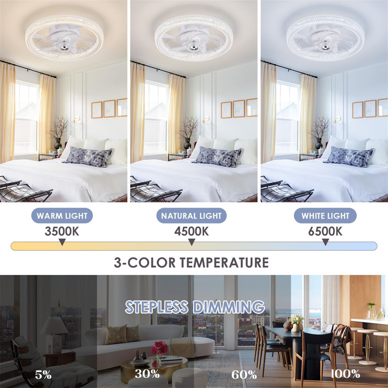 Ceiling Fan with LED Lights