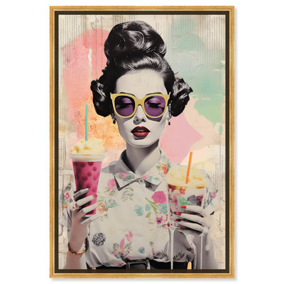 «Retro Treats», reproduction d'art sur toile par Art Remedy