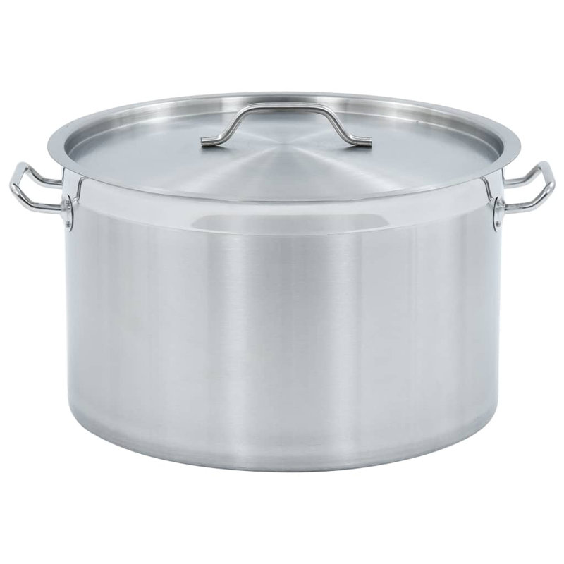 Cloyd Stock Pot 44 L 45x28 cm Stainless Steel, 28cm H x 45cm W