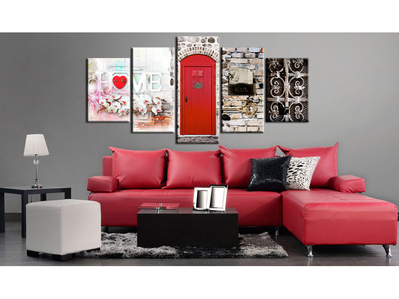 No Frame Print on Canvas, 100 cm H x 50 cm W