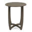 Table circulaire en bois