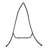 Talise Curved Black Steel Hammock Chair Stand