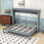 Wood Murphy Bed with Slat-1823022346