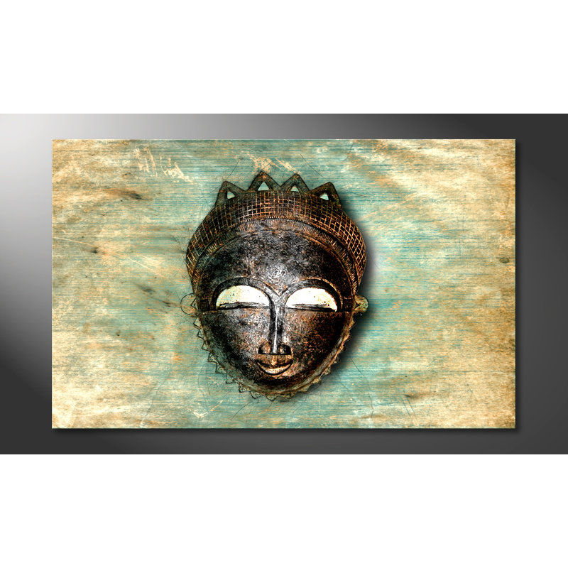 White Eyes - Wrapped Canvas Print, 80 cm H x 100 cm B, Leinwand