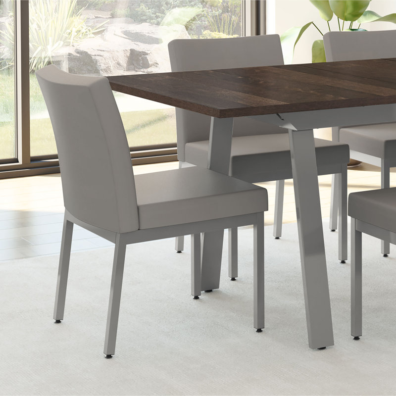 Driggers Upholstered Dining Chair, Gray, Taupe Gray