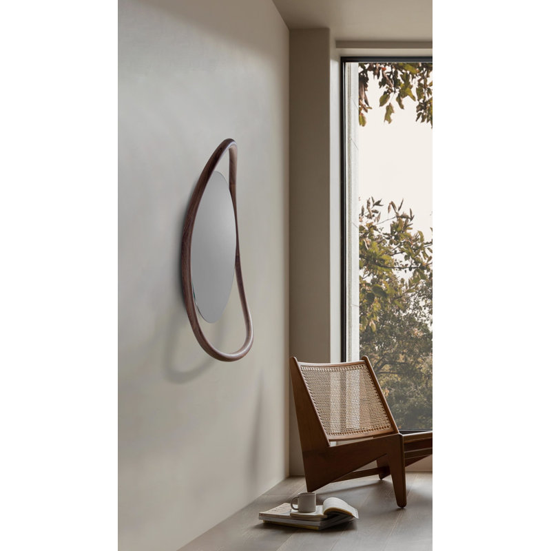 Unut Novelty Solid Wood Wall Mirror