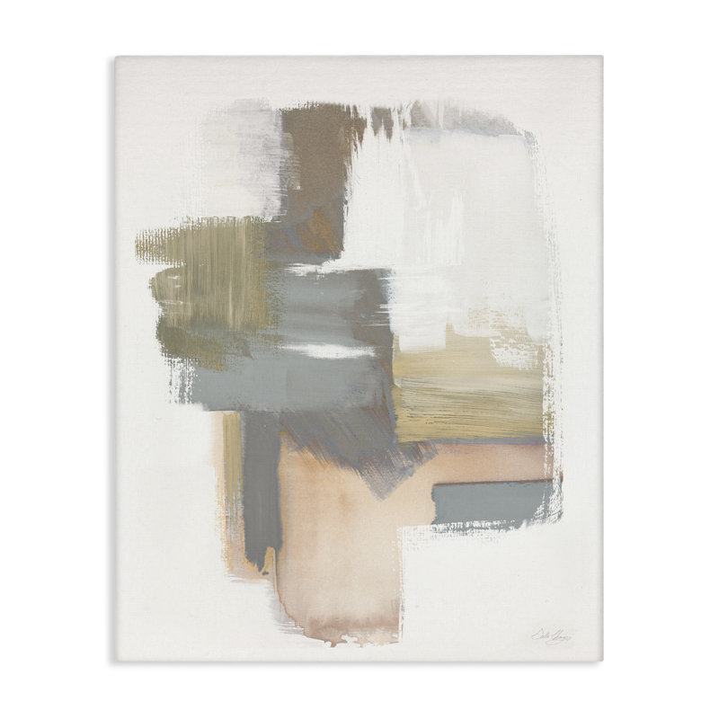 Art mural sur toile "Floater" par Stella Chang, H 40 po x l 30 po