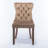Tufted Solid Wood Velvet Upholstered Dining Chair-883621109