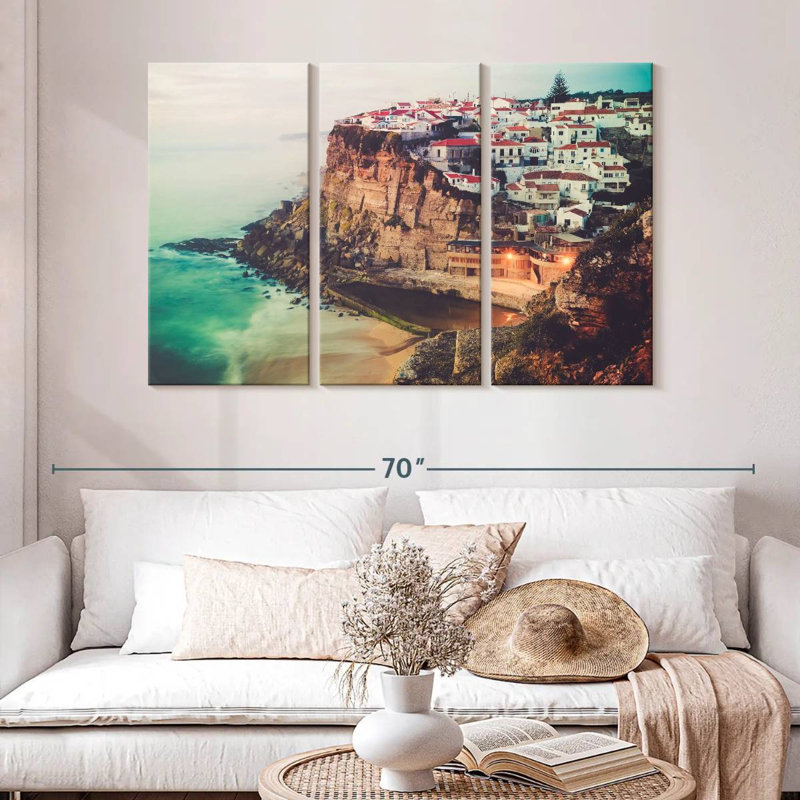 Gillard Azenhas Do Mar Cliffs, 32" H x 50" W