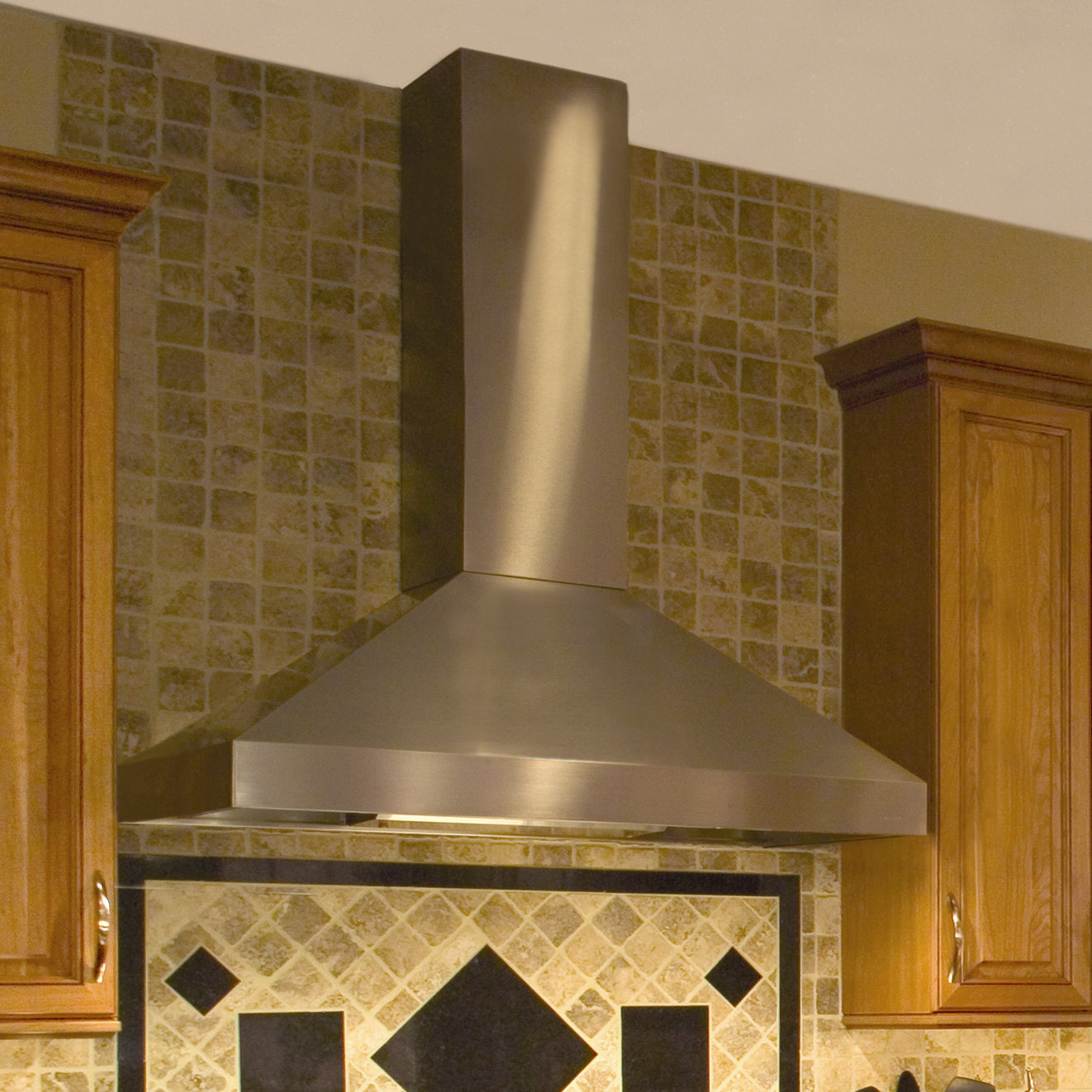 Vent-A-Hood 42" 600 Cubic Feet Per Minute Ducted (Vented) Wall Range ...