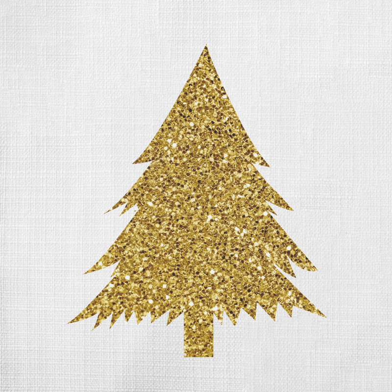 Christmas1_3 Polyester/Polyester Blend Reversible Throw Pillow, 14" x 14"
