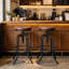 Tabouret de bar rotatif à hauteur ajustable Arefa-1881477363
