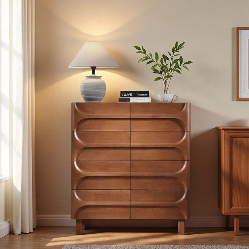 Armoire de hall d'entrée en bois massif de style chinois, H 37,8 po x l 31,5 po x P 17,7 po