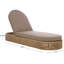 Chaise longue Arielle Eucalyptus