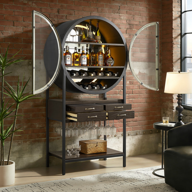 Lowell Wine & Bar Cabinet