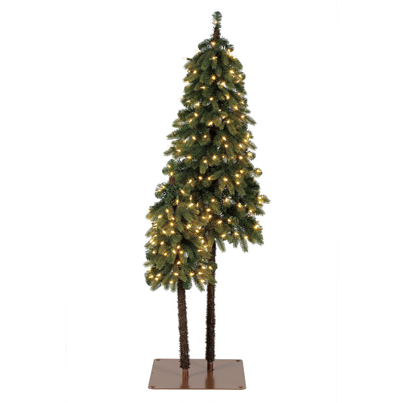 60' Lighted Spruce Christmas Tree