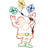 114cm Large Animated Father Christmas Santa Claus and Presents Lighted Display