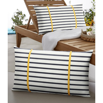 Housse et insert de coussin rectangulaire Stonebrook