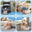 Escaliers pour chiens H 11,8 po, lit 2 en 1 pour escaliers pour chiens-1300994353