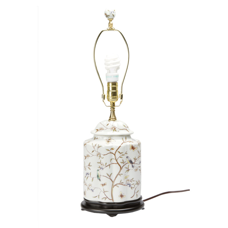Porcelain Scallops 22" Table Lamp