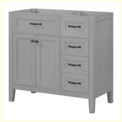 Meuble-lavabo moderne avec armoire et tiroirs