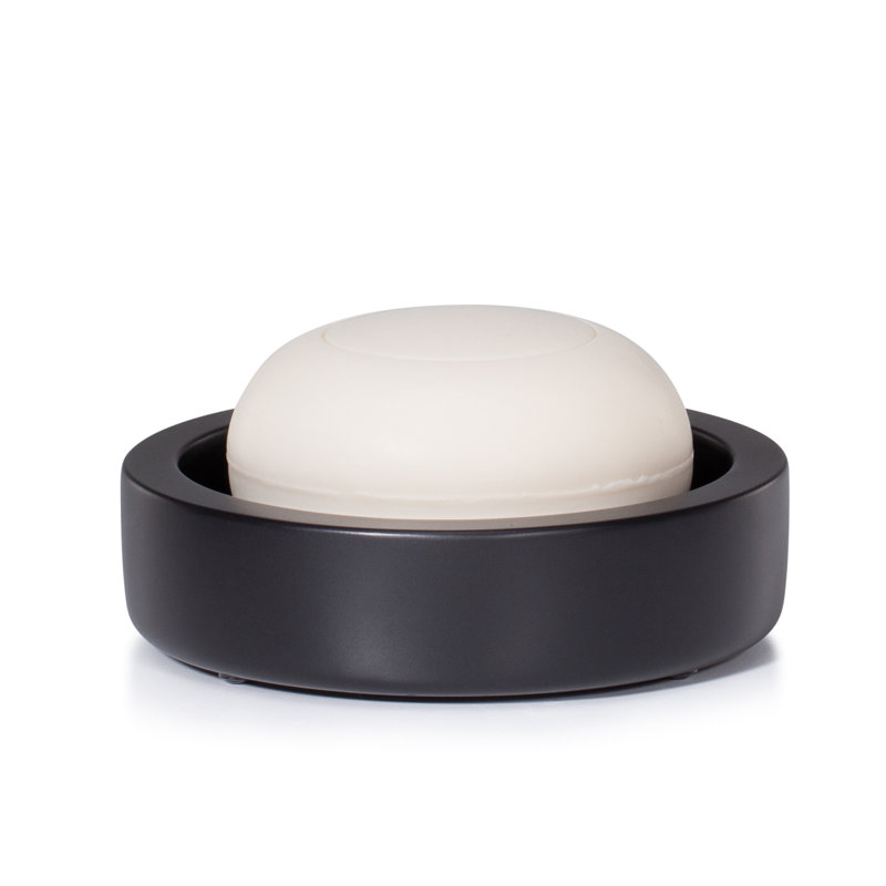 Domus Black Matte Soap Dish