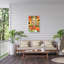 Toile d'extérieur Melinda Hipsher «Happy Fall Pumpkins»-87944636